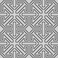 Abstract seamless geometric shape lines pattern vector