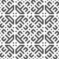 Abstract seamless geometric shape lines pattern vector