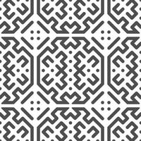 Abstract seamless geometric shape lines pattern vector