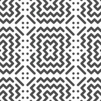 Abstract seamless geometric shape lines pattern vector