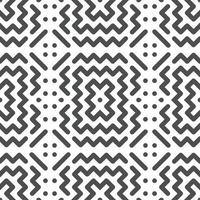 Abstract seamless geometric shape lines pattern vector