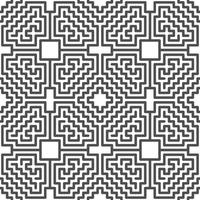 Abstract seamless geometric shape lines pattern vector