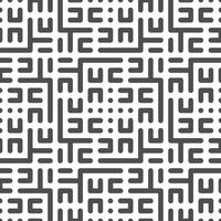 Abstract seamless geometric shape lines pattern vector