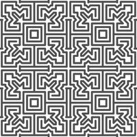 Abstract seamless geometric shape lines pattern vector