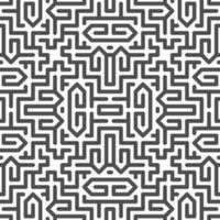 Abstract seamless geometric shape lines pattern vector