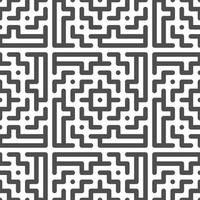 Abstract seamless geometric shape lines pattern vector