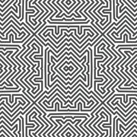 Abstract seamless geometric shape lines pattern vector