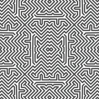 Abstract seamless geometric shape lines pattern vector