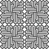Abstract seamless geometric shape lines pattern vector