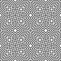 Abstract seamless geometric shape lines pattern vector