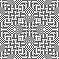 Abstract seamless geometric shape lines pattern vector