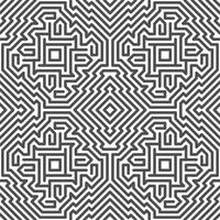 Abstract seamless geometric shape lines pattern vector