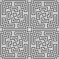 Abstract seamless geometric shape lines pattern vector