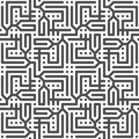 Abstract seamless geometric shape lines pattern vector