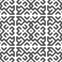 Abstract seamless geometric shape lines pattern vector