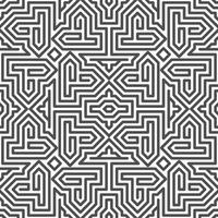 Abstract seamless geometric shape lines pattern vector