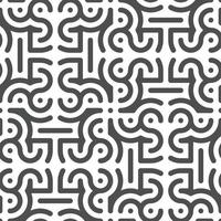 Abstract seamless geometric shape lines pattern vector