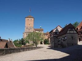 castillo de nuernberger burg en nuernberg foto