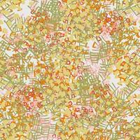 Fantasy messy freehand doodle geometric shapes seamless pattern.  Infinity ditsy scribble abstract card, layout. Creative background. Textile, fabric, wrapping paper. vector