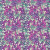 Fantasy messy freehand doodle geometric shapes seamless pattern.  Infinity ditsy scribble abstract card, layout. Creative background. Textile, fabric, wrapping paper. vector