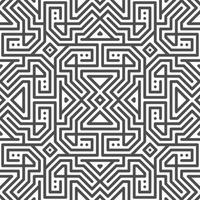 Abstract seamless geometric shape lines pattern vector