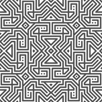 Abstract seamless geometric shape lines pattern vector