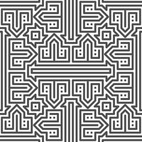 Abstract seamless geometric shape lines pattern vector