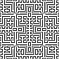 Abstract seamless geometric shape lines pattern vector