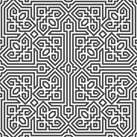 Abstract seamless geometric shape lines pattern vector