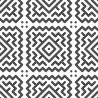 Abstract seamless geometric shape lines pattern vector