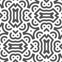 Abstract seamless geometric shape lines pattern vector