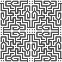 Abstract seamless geometric shape lines pattern vector