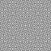 Abstract seamless geometric shape lines pattern vector