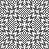 Abstract seamless geometric shape lines pattern vector