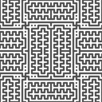 Abstract seamless geometric shape lines pattern vector