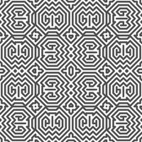 Abstract seamless geometric shape lines pattern vector
