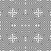 Abstract seamless geometric shape lines pattern vector