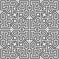 Abstract seamless geometric shape lines pattern vector