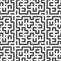 Abstract seamless geometric shape lines pattern vector