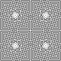 Abstract seamless geometric shape lines pattern vector