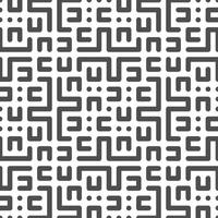 Abstract seamless geometric shape lines pattern vector