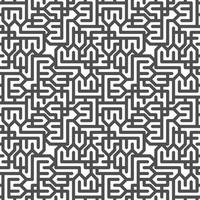 Abstract seamless geometric shape lines pattern vector