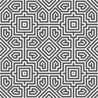 Abstract seamless geometric shape lines pattern vector