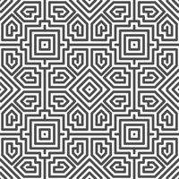 Abstract seamless geometric shape lines pattern vector