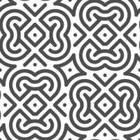 Abstract seamless geometric shape lines pattern vector