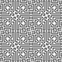 Abstract seamless geometric shape lines pattern vector