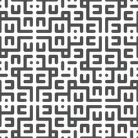 Abstract seamless geometric shape lines pattern vector