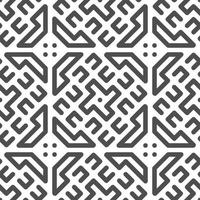 Abstract seamless geometric shape lines pattern vector