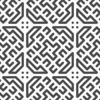 Abstract seamless geometric shape lines pattern vector