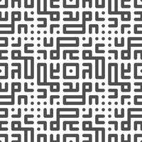 Abstract seamless geometric shape lines pattern vector